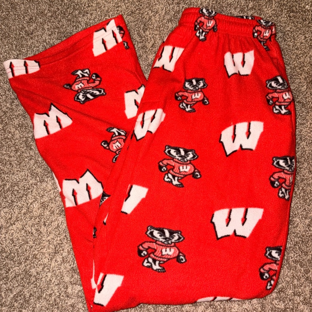 Wisconsin Badgers Fleece Sleep Pants